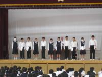 表彰伝達のようす１
