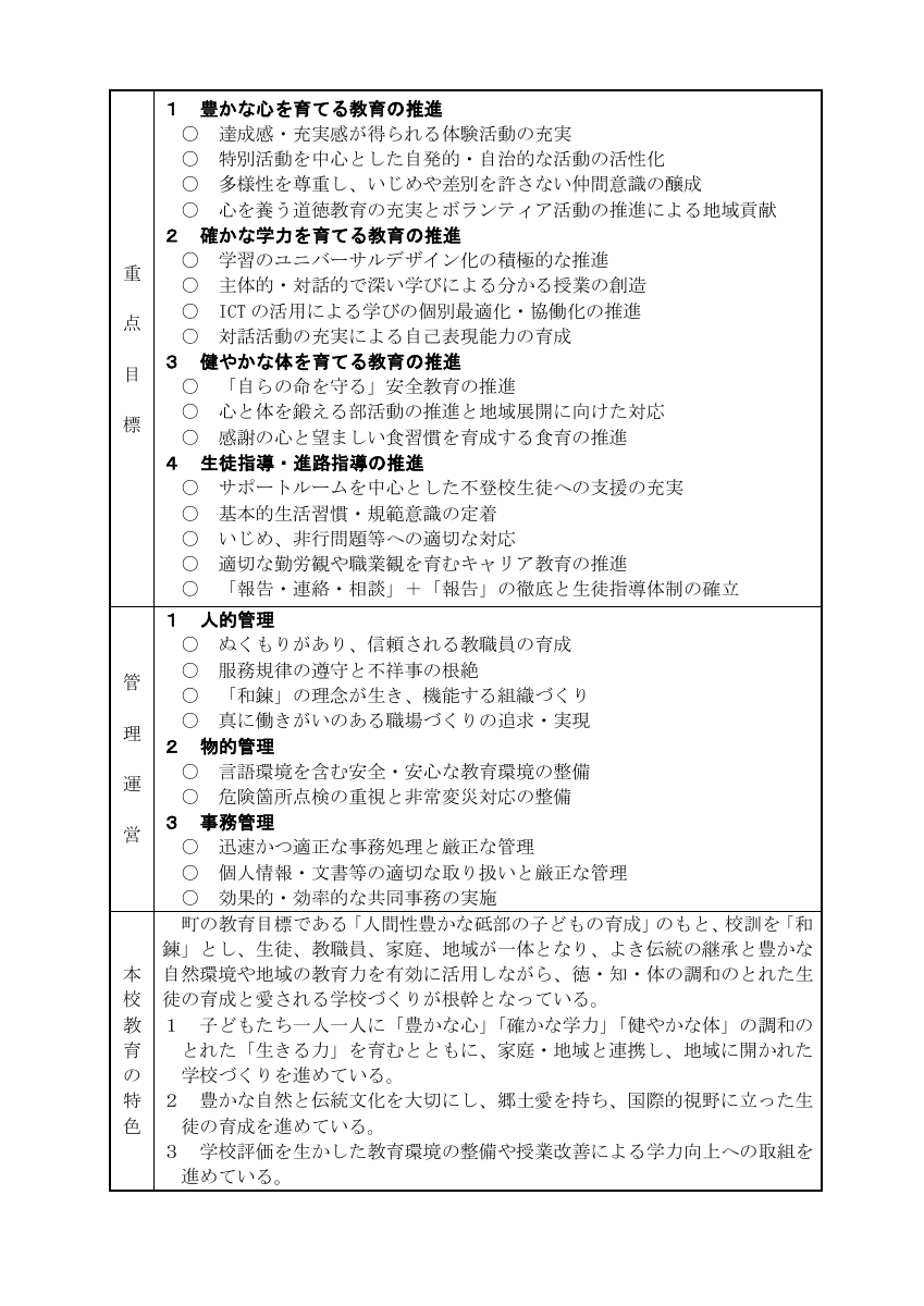 R8教育計画（砥部中）.pdfの2ページ目のサムネイル